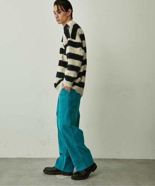 BLANK HOTEL パンツ Blasted Corduroy Pants / ブラスト加工