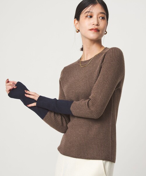 green label relaxing（グリーンレーベルリラクシング） ニット