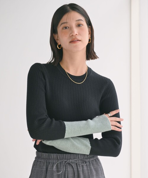 green label relaxing（グリーンレーベルリラクシング） ニット