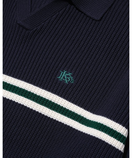 KEBOZ（ケボズ） セーター ニット COTTON KNIT SKIPPER SHIRT メンズ