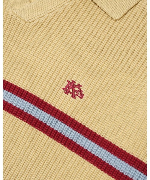 KEBOZ（ケボズ） セーター ニット COTTON KNIT SKIPPER SHIRT メンズ