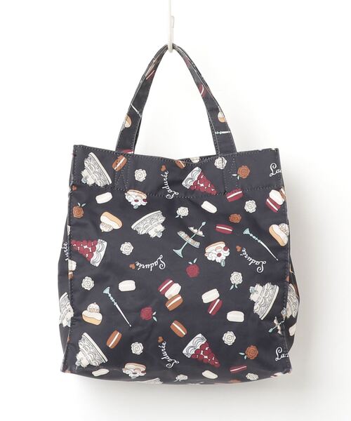 「LADUREE」 ハンドバッグ - ブラック レディース_画像2