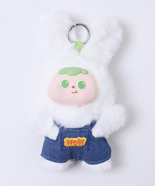 WEGO（ウィゴー） キーホルダー WEGO/ぷっくりサロペうさちゃん