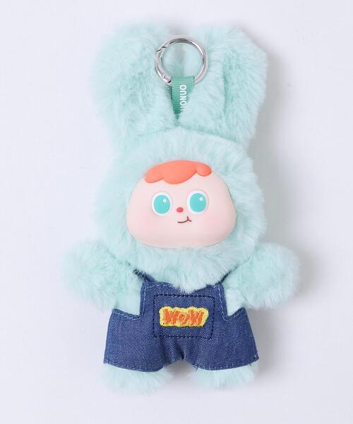 WEGO（ウィゴー） キーホルダー WEGO/ぷっくりサロペうさちゃん