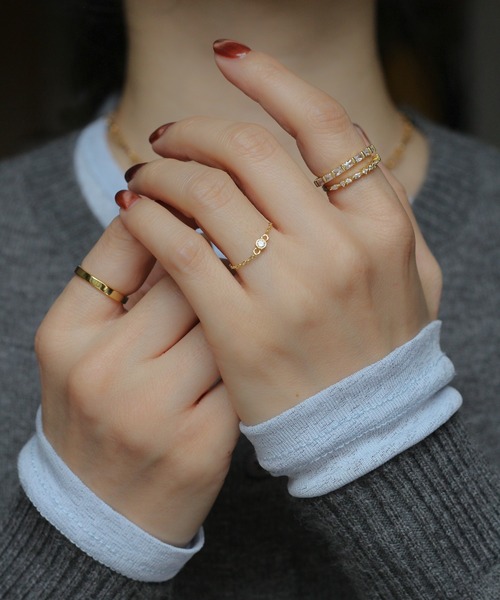 NOIR DE POUPEE 指輪 リング 「WEB限定」silver925 キュービック