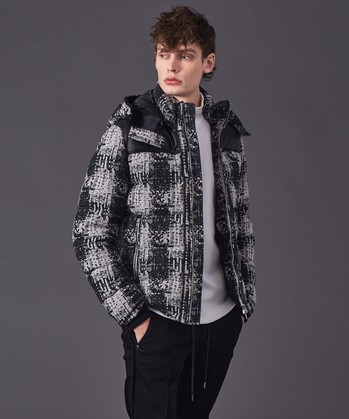 5351 POUR LES HOMMES ダウンジャケット 48 グレー メンズ : ZOZOTOWN