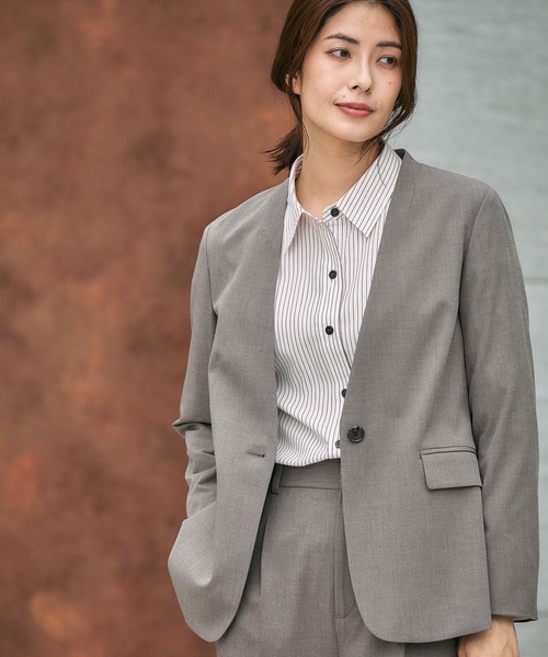 GLOBAL WORK（グローバルワーク） ジャケット ノーカラージャケット