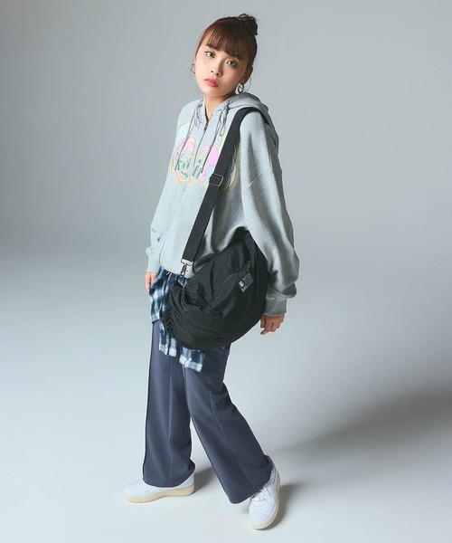トップス X-girl HEART AND WING ZIP UP SWEATHOODIE HEART AND WING ZIP UP SWEAT HOODIE（パーカー）｜X-girl（エックス