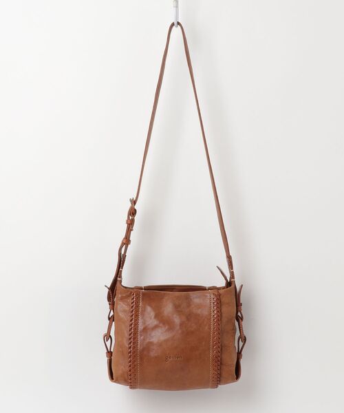 genten(ゲンテン) ショルダーバッグ - ブラウン レディース genten(ゲンテン) ショルダーバッグ - ブラウン レディース