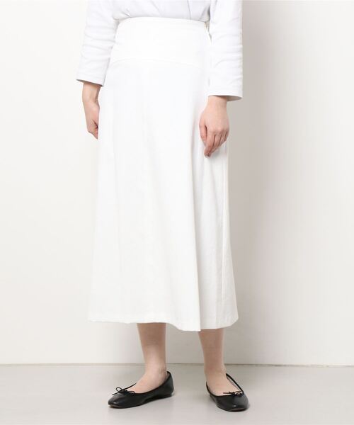「Rouge vif」 フレアスカート 38 ホワイト レディース_画像2