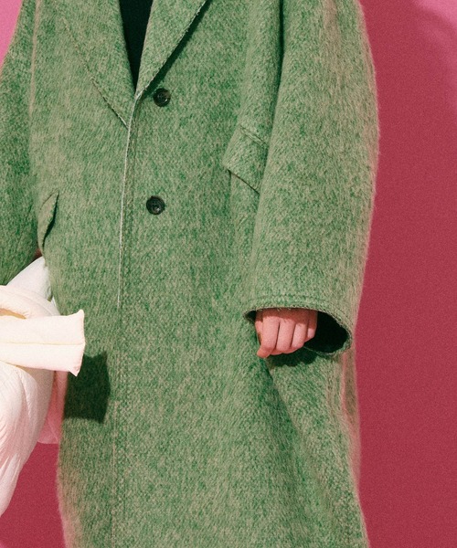 MAISON SPECIAL（メゾンスペシャル） チェスターコート FREE グリーン