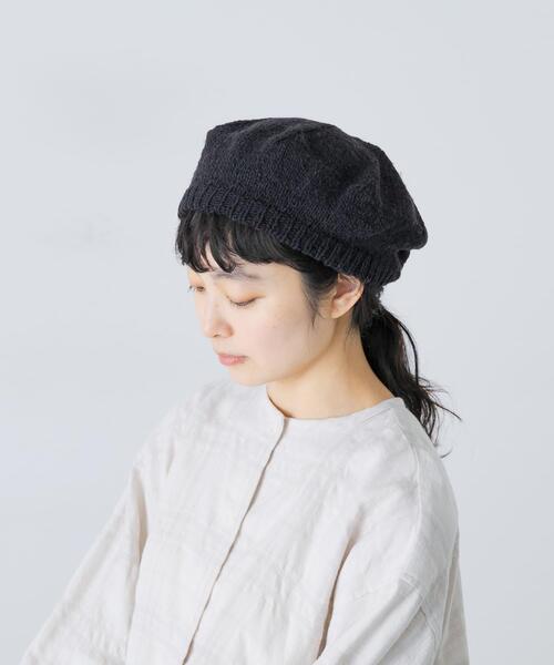 かぐれ 帽子 ベレー帽 ペルーニットベレー レディース : ZOZOTOWN