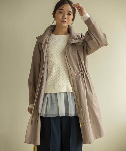 「組曲」 長袖ニット 3 ベージュ レディース_画像6