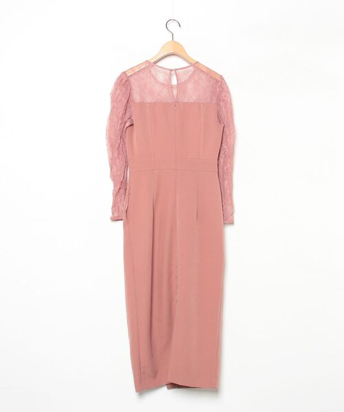 「LAGUNAMOON」 長袖ワンピース SMALL ピンク レディース_画像2