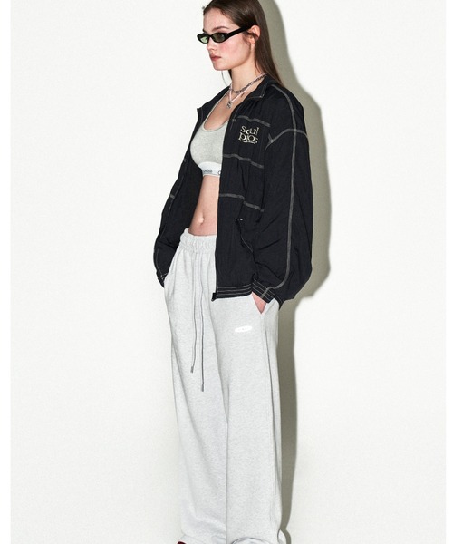 「SCULPTOR」 ナイロンブルゾン MEDIUM クリーム レディース_画像2