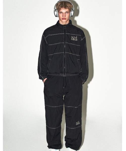 「SCULPTOR」 ナイロンブルゾン MEDIUM クリーム レディース_画像4