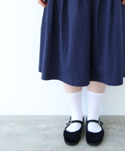 bulle de savon（ビュルデサボン） スカート 高密度ツイル サンド