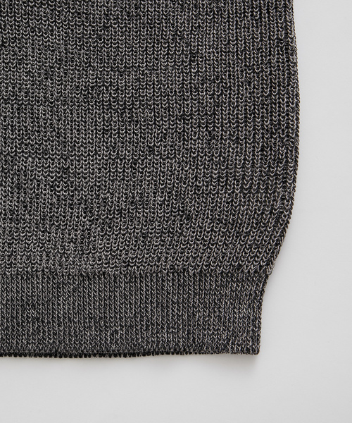 「ADAM ET ROPE'」 長袖ニット M ラベンダー メンズ_画像5