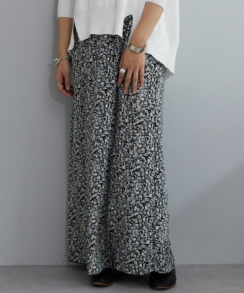 「SHENERY」 ロングスカート 38 ブラック レディース_画像2