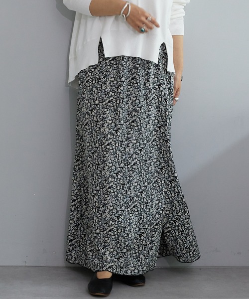 「SHENERY」 ロングスカート 38 ブラック レディース_画像5