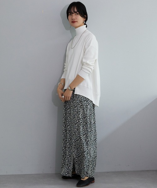 「SHENERY」 ロングスカート 38 ブラック レディース_画像6