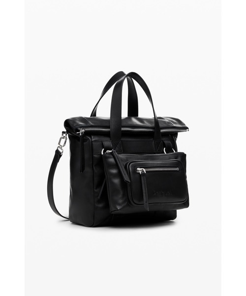 新品タグ付☆DESIGUALデシグアル トートバッグ バックパック Desigual（デシグアル） トートバッグ ボイジャー 大容量レザーバック