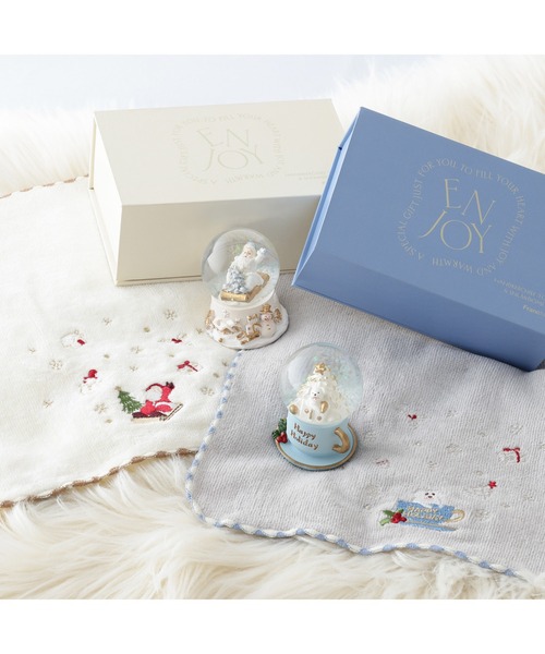 Francfranc（フランフラン） タオル クリスマス ハンカチ＆スノー