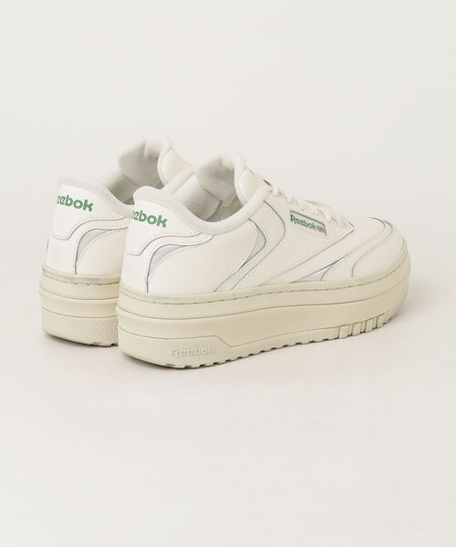 「Reebok」 ローカットスニーカー 24.5cm ベージュ レディース_画像2