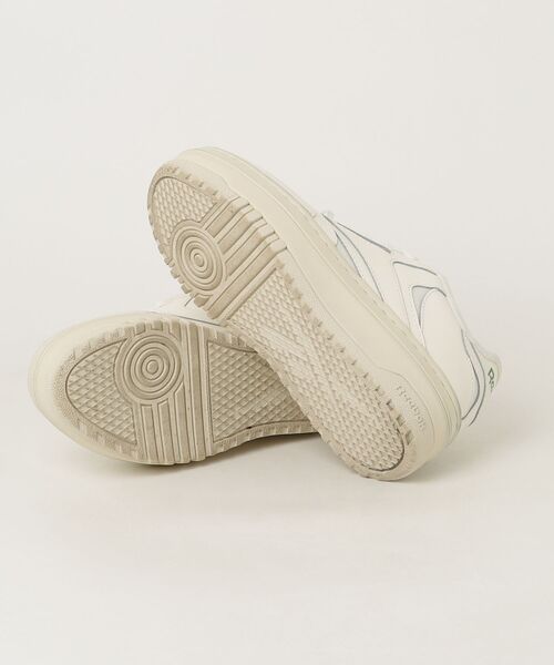 「Reebok」 ローカットスニーカー 24.5cm ベージュ レディース_画像3