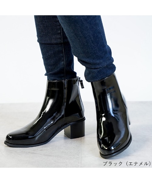 「Piedi Nudi」 ショートブーツ M ダークブラウン レディース_画像8