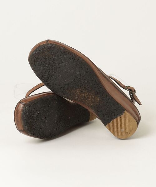 「SAYA」 フラットパンプス 22.5cm ブラウン レディース_画像3