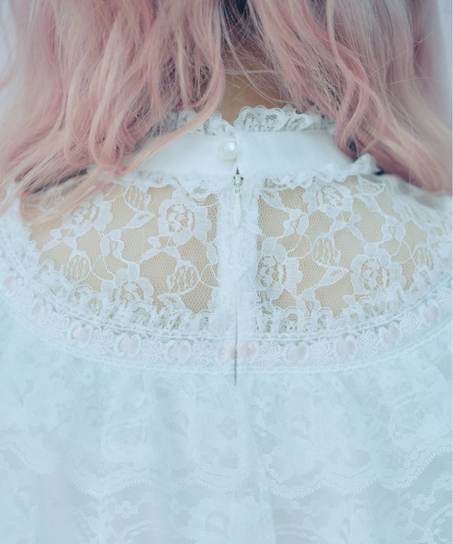 Fiorforte ワンピース lace ribbon vintage dress : ZOZOTOWN Yahoo!店