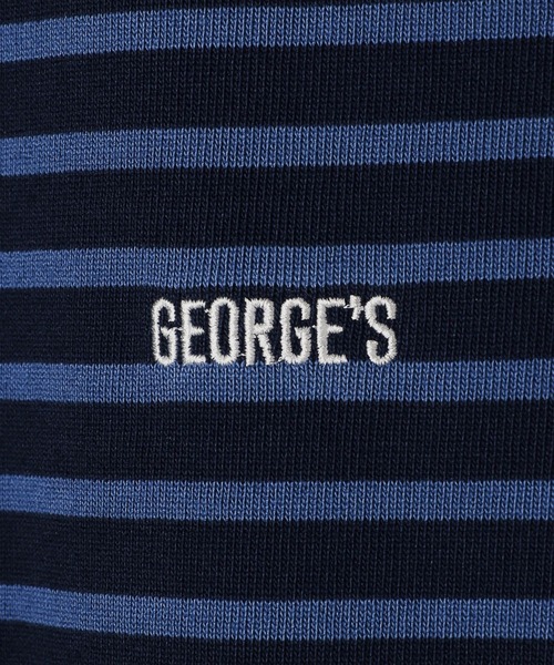 「GEORGE'S」 長袖Tシャツ LARGE ネイビー メンズ_画像5