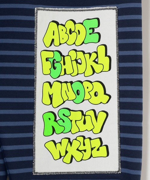 「GEORGE'S」 長袖Tシャツ LARGE ネイビー メンズ_画像8