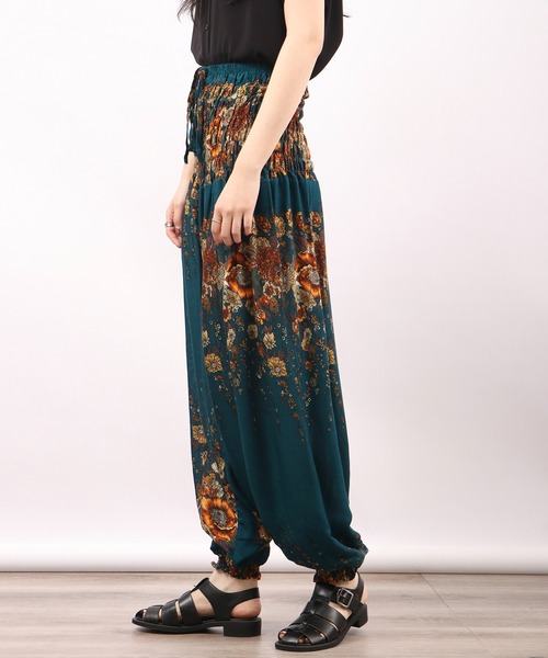 「FUNALIVE」 サルエルパンツ F ネイビー メンズ_画像6