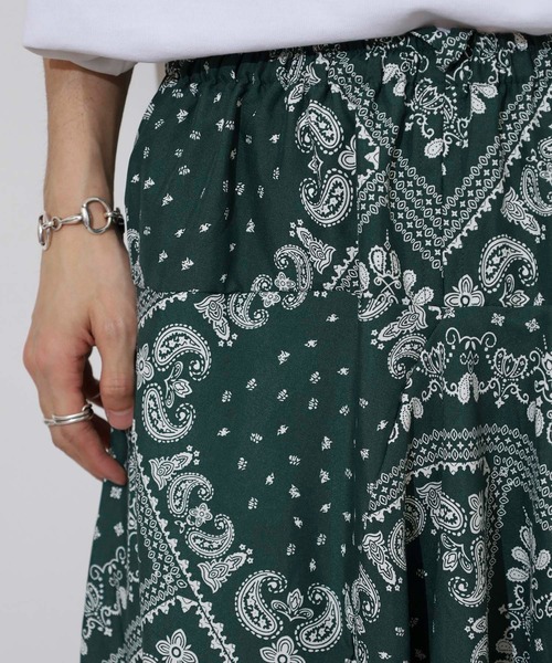 「FUNALIVE」 サルエルパンツ F ネイビー メンズ_画像9