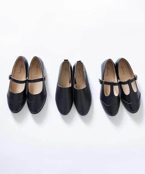 「CALIFORNIA OUTFITTERS」 フラットパンプス MEDIUM ブラック レディース_画像7