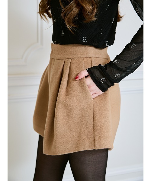 EIMY ISTOIRE（エイミーイストワール） パンツ ウールタックショート