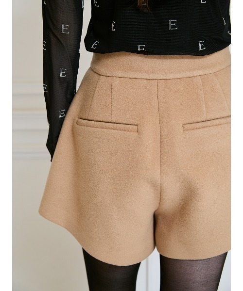 EIMY ISTOIRE（エイミーイストワール） パンツ ウールタックショート