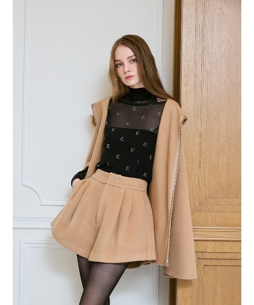 EIMY ISTOIRE（エイミーイストワール） パンツ ウールタックショート