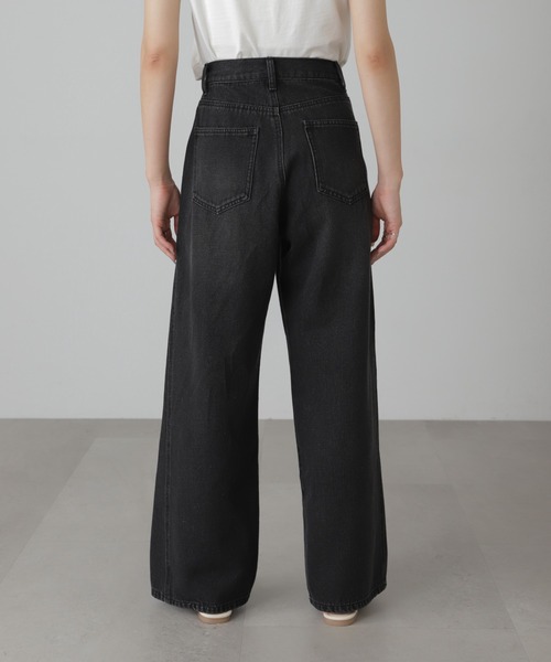 「FREE'S MART」 デニムパンツ LARGE ブラック系その他 レディース_画像2