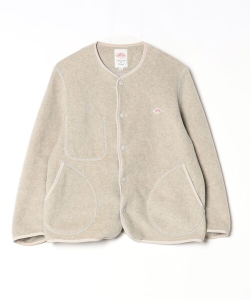 Danton（ダントン） カーディガン 36 ベージュ レディース : ZOZOTOWN