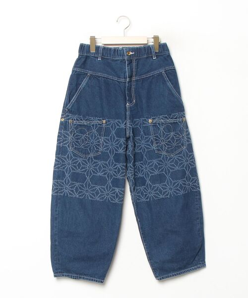 mercibeaucoup,（メルシーボークー） デニムパンツ 01 ネイビー