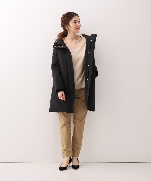 「SLOBE IENA」 ダウンコート 38 ブラック レディース