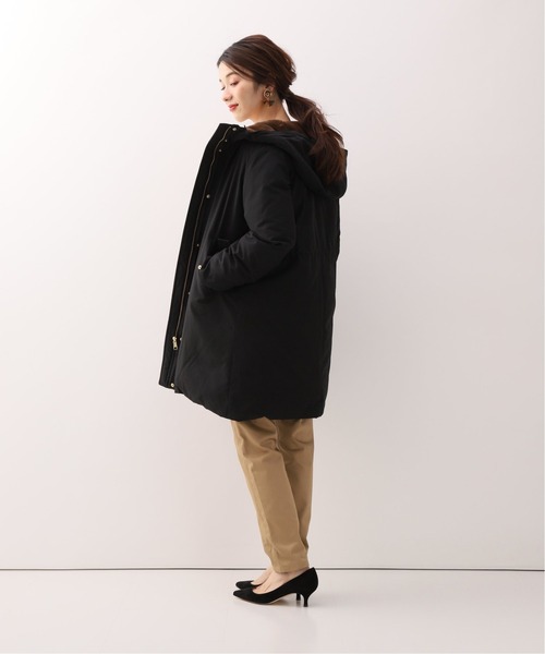 「SLOBE IENA」 ダウンコート 38 ブラック レディース