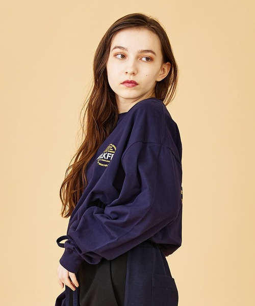 「MILKFED.」 長袖カットソー ONE SIZE ブラック レディース_画像3