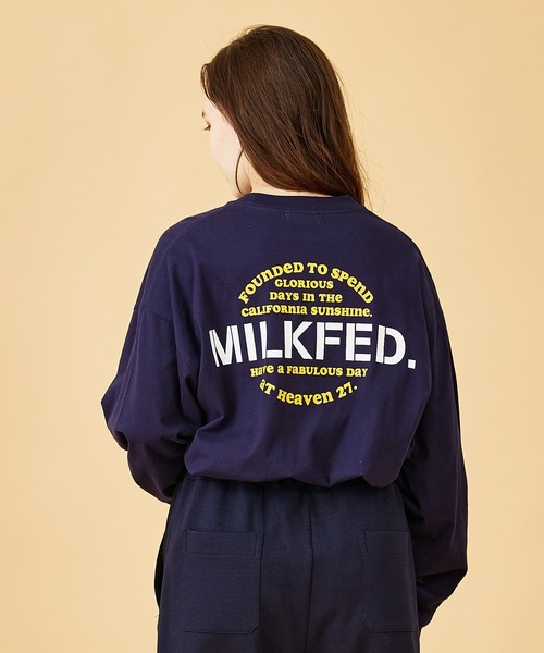 「MILKFED.」 長袖カットソー ONE SIZE ブラック レディース_画像4