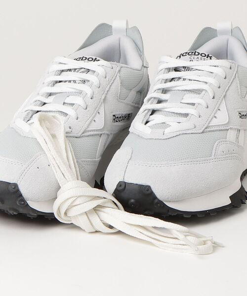 「Reebok」 ローカットスニーカー 27.0cm ライトグレー メンズ_画像4