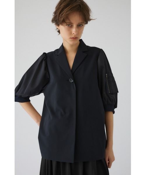 RIM.ARK ブラウス シャツ 入学式 入園式 卒業式 MA-1 sleeve SH エム
