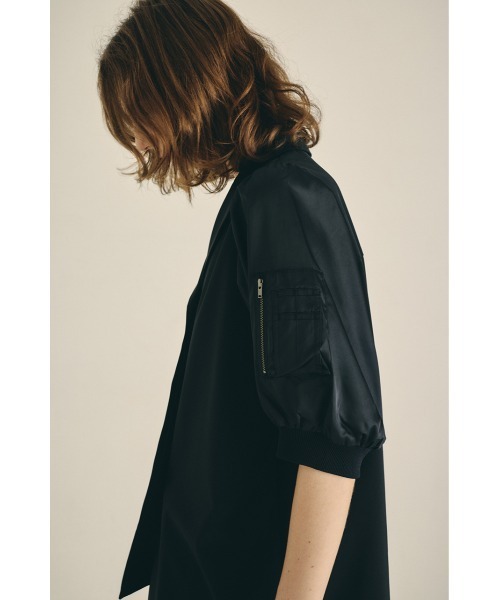 RIM.ARK ブラウス シャツ 入学式 入園式 卒業式 MA-1 sleeve SH エム